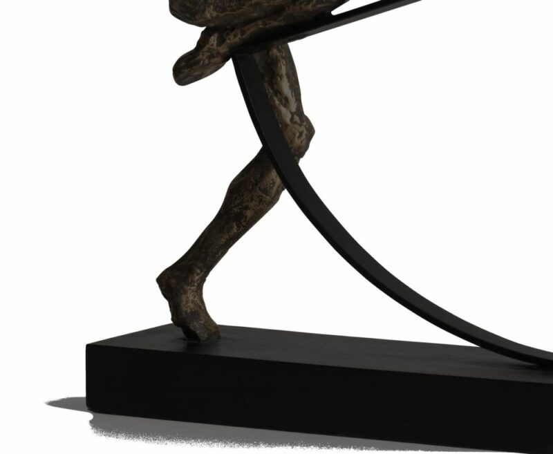 Pushing Beeld H33Cm - Afbeelding 2