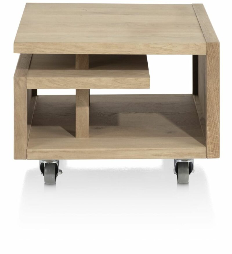 Nystead, Bijzettafel 60 X 60 Cm. Inclusief Pootjes + Wieltjes - Afbeelding 3