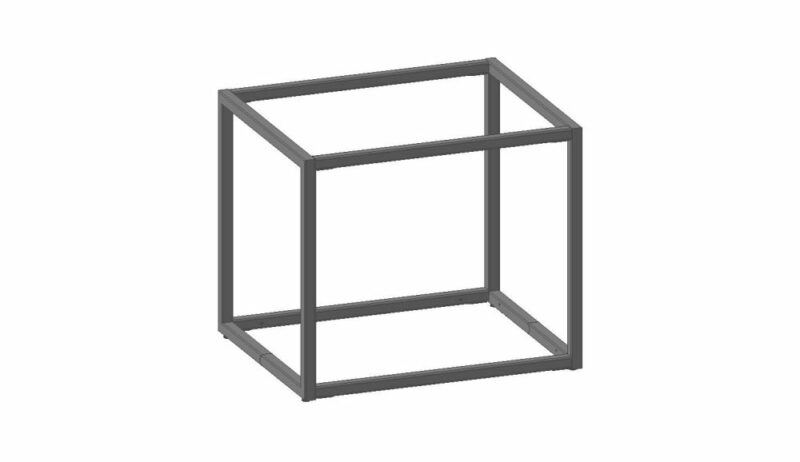 Modulo, Etagere De Base 45 Cm - 1 Niveau - 2 Supports - Image 1