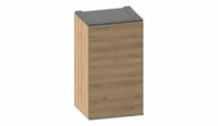Modulo, Kast 45 Cm - Hoog - 2 Nivo's - 1-Deur - Natural