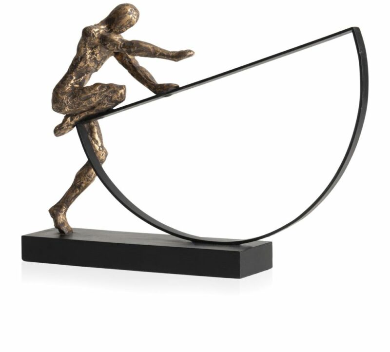 Pushing Beeld H33Cm - Afbeelding 1