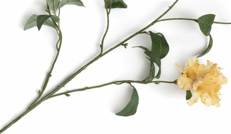 Rhododendron Spray Kunstbloem H118Cm - Afbeelding 2