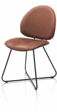 Luna, Eetkamerstoel - Tube Frame (ROB) - Combi Ponti / Calabria - Koper