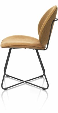 Luna, Eetkamerstoel - Tube Frame (ROB) - Combi Ponti / Calabria - Okergeel - Afbeelding 3