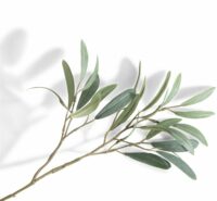 Olive Leaf Spray H82cm Kunstbloem - Afbeelding 2