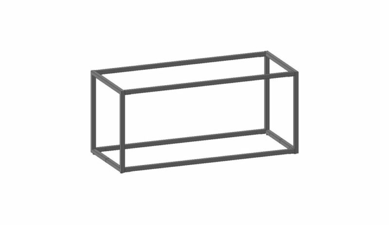 Modulo, Etagere De Base 90 Cm - 1 Niveau - 2 Supports - Image 1
