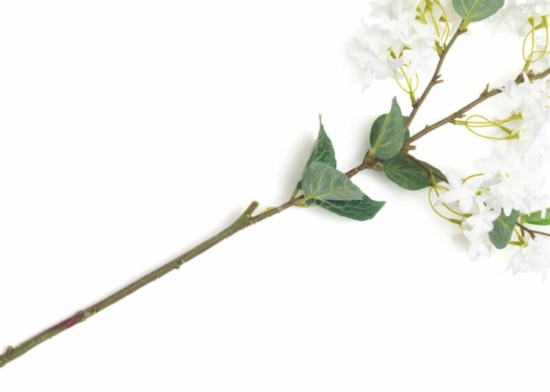 Jasmin Branch Kunstbloem H115Cm - Wit - Afbeelding 2