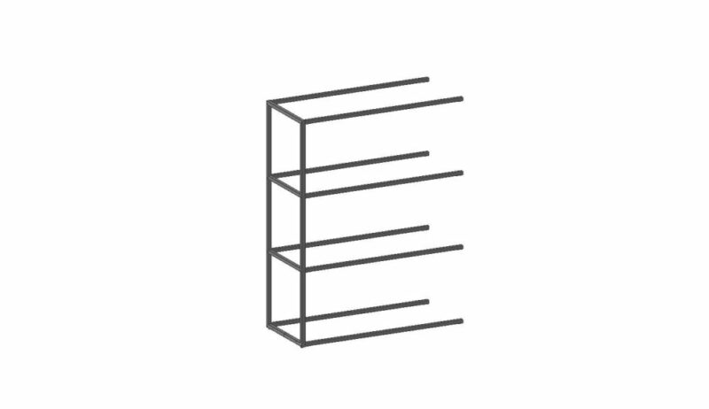 Modulo, Etagere Extension 90 Cm - 3 Niveaux - 1 Support - Image 1