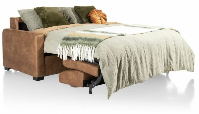 Veymont, 3-Zits Slaapbank 160 Cm - Stof Secilia - Afbeelding 2