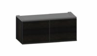 Modulo, Kast 90 Cm - Laag - 1 Nivo - 2-Deuren - Onyx