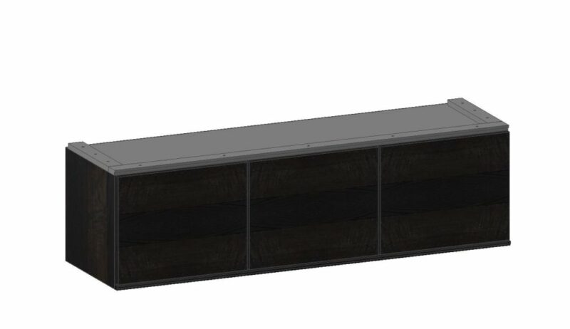 Modulo, Kast 135 Cm - Laag - 1 Nivo - 3-Deuren - Afbeelding 1