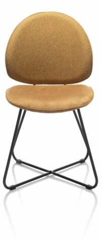 Luna, Eetkamerstoel - Tube Frame (ROB) - Combi Ponti / Calabria - Okergeel - Afbeelding 2