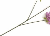 Dahlia Spider Spray Kunstbloem H75cm - Paars - Afbeelding 3