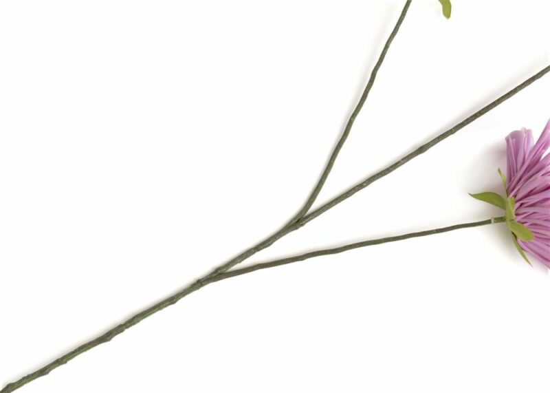 Dahlia Spider Spray Kunstbloem H75Cm - Paars - Afbeelding 3