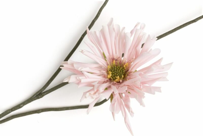 Dahlia Spider Spray Kunstbloem H75Cm - Roze - Afbeelding 2