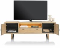 Shimanto, Lowboard 180 Cm - 2-Deuren + 1-Lade + 1-Niche (+ LED) - Afbeelding 3