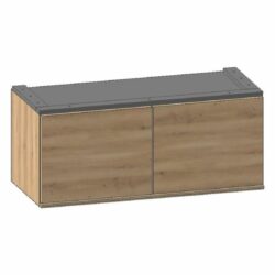 Modulo, Kast 90 Cm - Laag - 1 Nivo - 2-Deuren - Natural