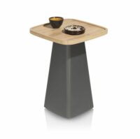 Oskar, Salontafel 41 X 41 Cm - HPL - Natural - Afbeelding 2