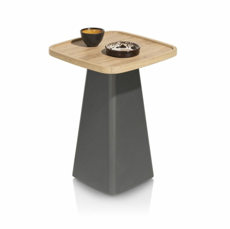 Oskar, Salontafel 41 X 41 Cm - Hpl - Natural - Afbeelding 2