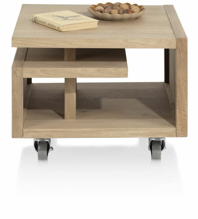 Nystead, Bijzettafel 60 X 60 Cm. Inclusief Pootjes + Wieltjes - Afbeelding 1