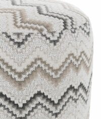 Beautiq - Lush Pouf - Ronde 42 Cm - Anthracite - Image 3