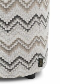 Beautiq - Lush Pouf - Ronde 42 Cm - Anthracite - Image 2