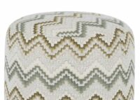 Beautiq - Lush Poef - Rond 42 Cm - Olijf - Afbeelding 4