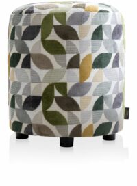 Beautiq - Elite Poef - Rond 42 Cm - Olijf