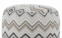 Beautiq - Lush Pouf - Ronde 42 Cm - Anthracite - Image 4