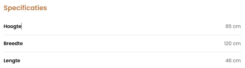 Dressoir Alexi 2-Deurs - Afbeelding 2