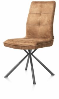 Milva, Chaise - Pieds Graphite