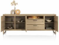 Nystead, Dressoir 240 Cm. - 3-Deuren + 2-Laden + 1-Niche (+ LED) - Afbeelding 3