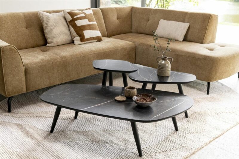 Palazio, Bijzettafel 60 X 40 Cm - Onyx - Afbeelding 2