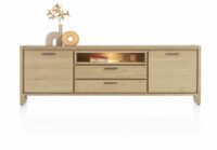 Nystead, Dressoir 210 Cm. - 2-Deuren + 2-Laden + 1-Niche (+ LED)