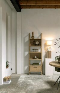 Nystead, Buffet Bas 140 Cm. - 2-Tiroirs + 2-Niches (+ LED) - Image 4