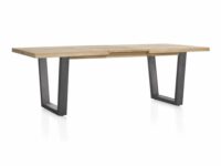 Metalox, Uitschuiftafel 160 (+ 50) X 100 Cm - Afbeelding 2