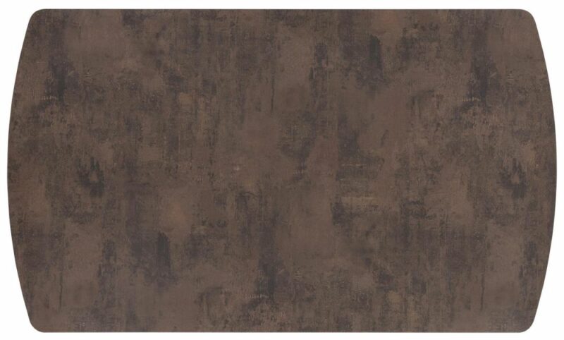 Pavalon, Uitschuiftafel 170 (+ 60) X 100 Cm - Roest - Afbeelding 2