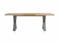 Metalox, Uitschuiftafel 160 (+ 50) X 100 Cm