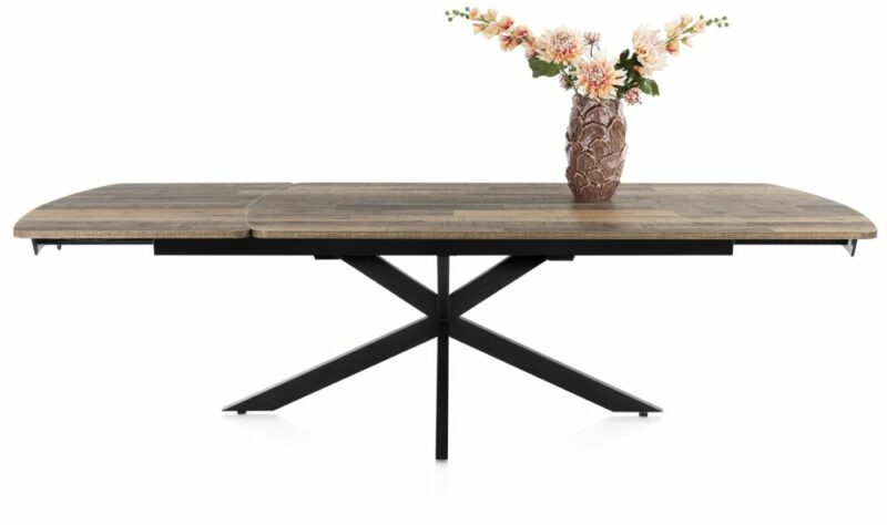 Pavalon, Uitschuiftafel 200 (+ 78) X 100 Cm - Driftwood - Afbeelding 1