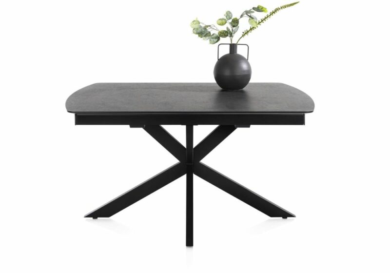 Pavalon, Uitschuiftafel 140 (+ 50) X 100 Cm - Antraciet - Afbeelding 3