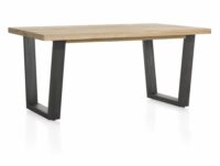 Metalox, Eetkamertafel 170 X 100 Cm - Afbeelding 2