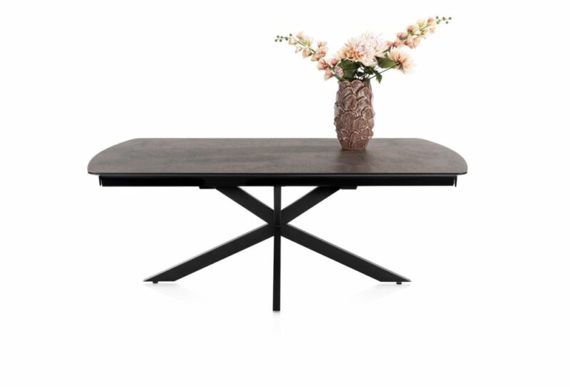 Pavalon, Uitschuiftafel 200 (+ 78) X 100 Cm - Roest - Afbeelding 3