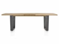 Metalox, Uitschuiftafel 190 (+ 50) X 100 Cm