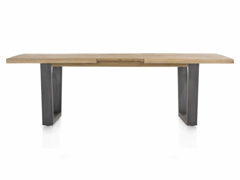 Metalox, Uitschuiftafel 190 (+ 50) X 100 Cm - Afbeelding 1