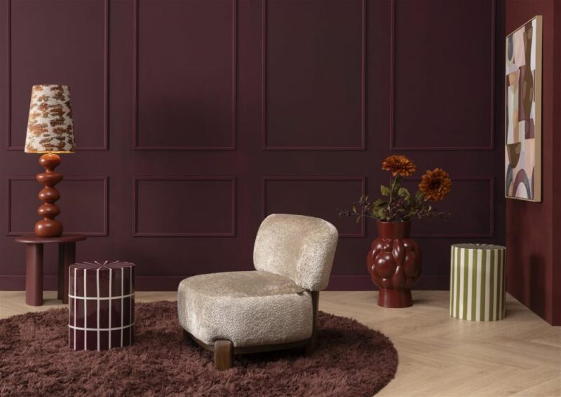 Skye Bijzettafel H45Cm - Bordeaux - Afbeelding 3