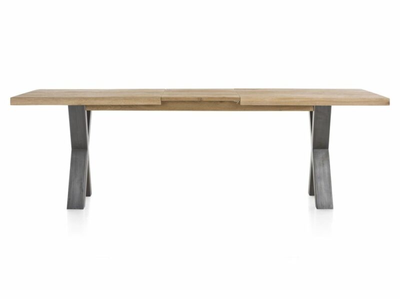 Metalox, Uitschuiftafel 190 (+ 50) X 100 Cm - Afbeelding 1