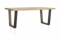 Metalox, Eetkamertafel 200 X 100 Cm - Afbeelding 2