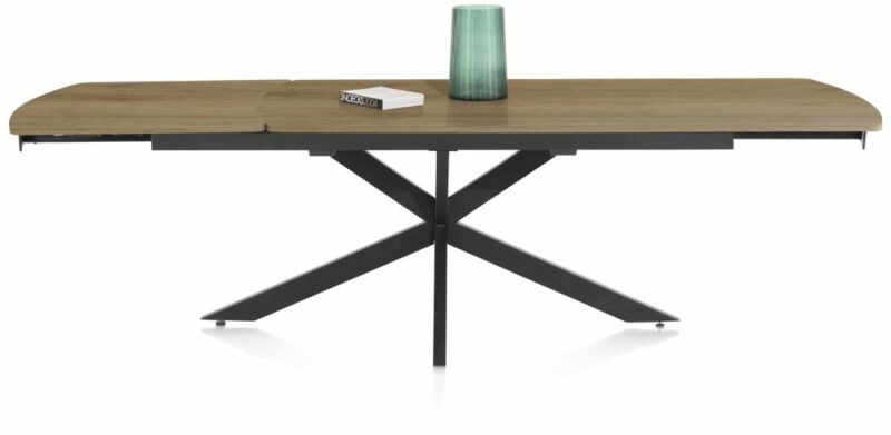 Pavalon, Uitschuiftafel 200 (+ 78) X 100 Cm - Natural - Afbeelding 1