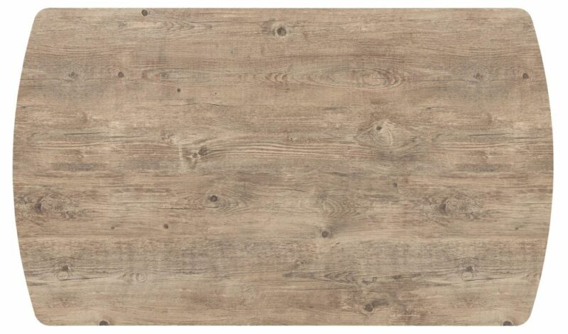 Pavalon, Uitschuiftafel 170 (+ 60) X 100 Cm - Barnwood - Afbeelding 2