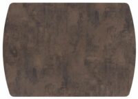 Pavalon, Uitschuiftafel 140 (+ 50) X 100 Cm - Roest - Afbeelding 2